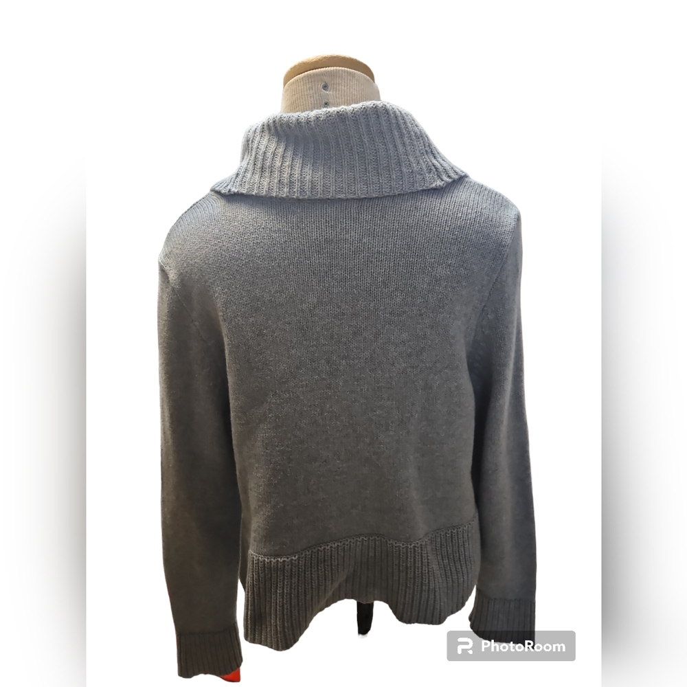 Chaps Single Button Shawl Neck Sweater - image 3